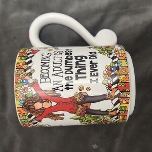 Becoming Adult "Dumbest Thing I've Ever Done"  Mug by Suzy Toronto EXCELLENT!